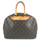 LOUIS VUITTON M47270 モノグラム ドーヴィル カバン トートバッグ ミニボストンバッグ ハンドバッグ モノグラムキャンバス ユニセックス ブラウン