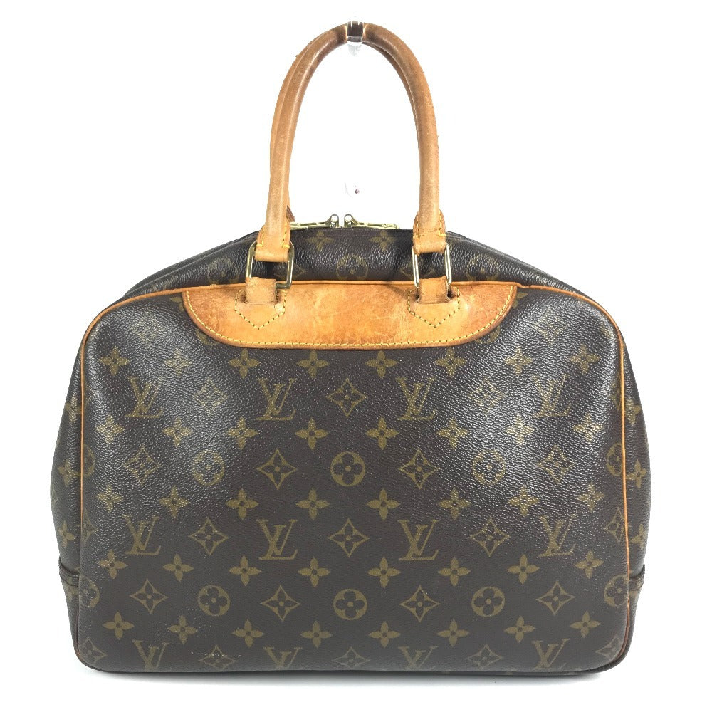 LOUIS VUITTON M47270 モノグラム ドーヴィル カバン トートバッグ ミニボストンバッグ ハンドバッグ モノグラムキャンバス ユニセックス ブラウン