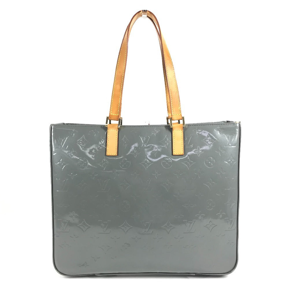 LOUIS VUITTON M91028 モノグラムヴェルニ コロンバス 肩掛け カバン ショルダーバッグ トートバッグ モノグラムヴェルニ ユニセックス グリ グレー