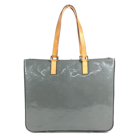 LOUIS VUITTON M91028 モノグラムヴェルニ コロンバス 肩掛け カバン ショルダーバッグ トートバッグ モノグラムヴェルニ ユニセックス グリ グレー