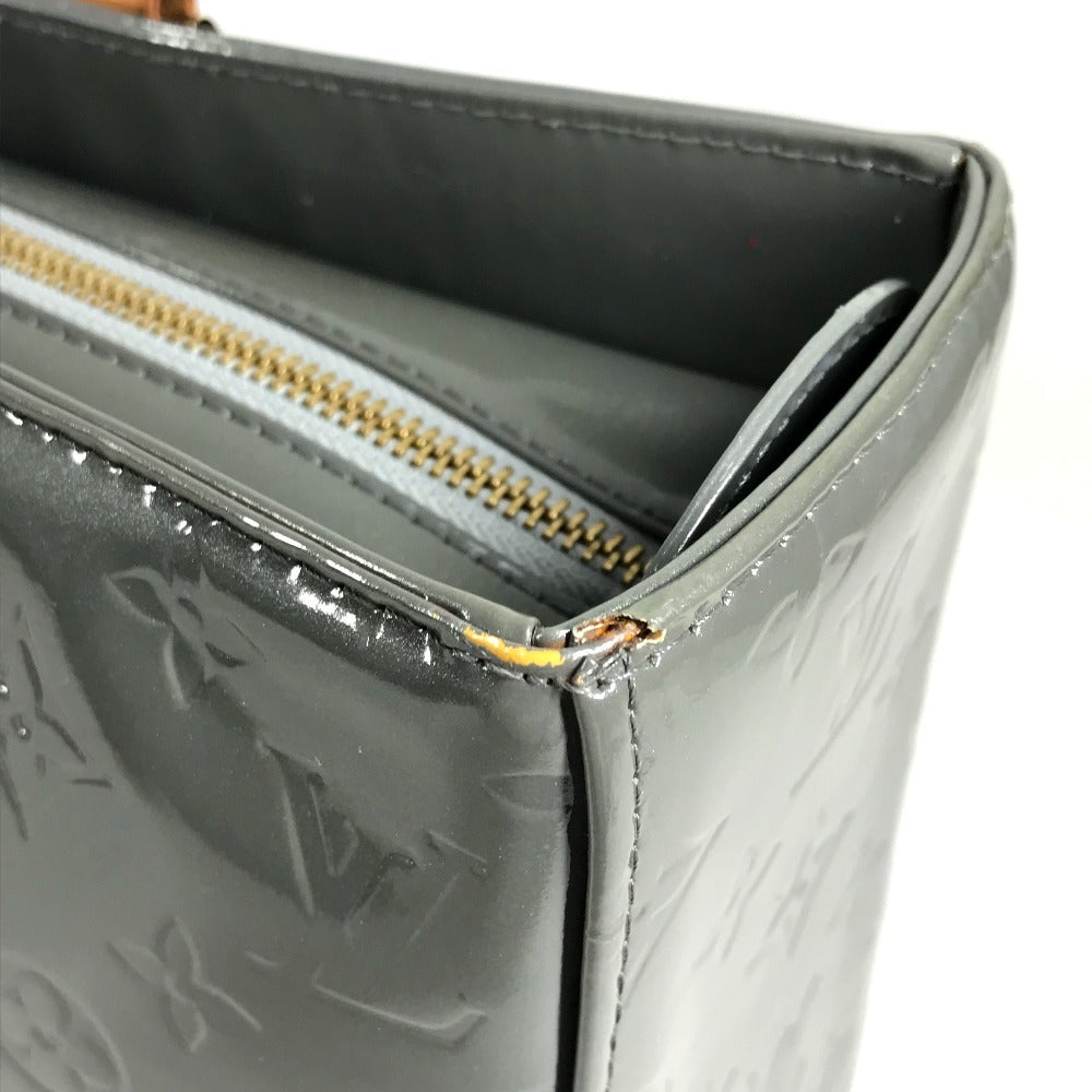 LOUIS VUITTON M91028 モノグラムヴェルニ コロンバス 肩掛け カバン ショルダーバッグ トートバッグ モノグラムヴェルニ ユニセックス グリ グレー