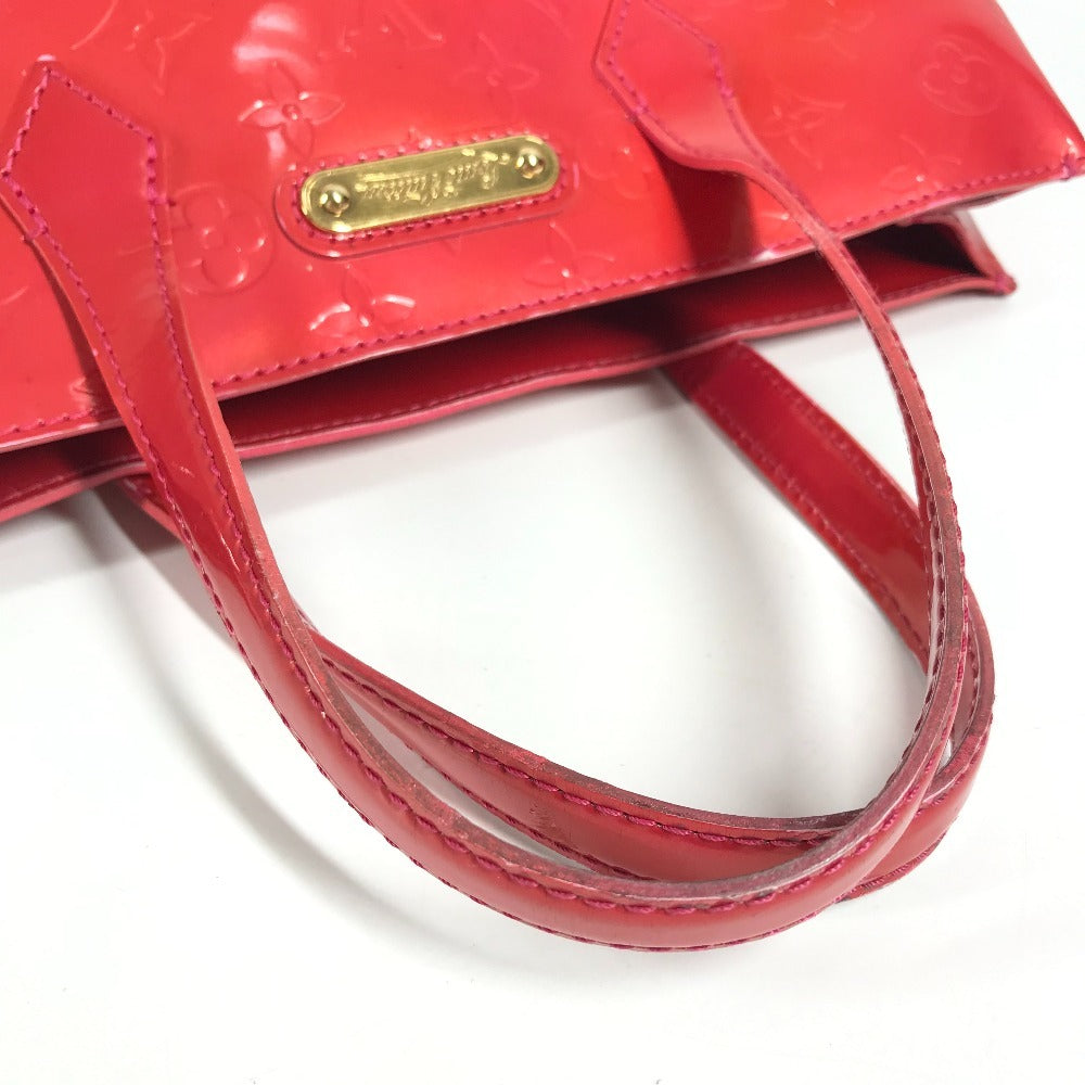 LOUIS VUITTON M93643 モノグラムヴェルニ ウィルシャーブルーバード トートバッグ カバン ハンドバッグ モノグラムヴェルニキャンバス レディース ローズポップ ピンク