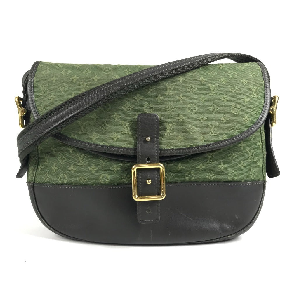LOUIS VUITTON M92673 モノグラムミニ ベランジェール 斜め掛け カバン ポシェット フラップ ショルダーバッグ モノグラムミニキャンバス ユニセックス カーキ
