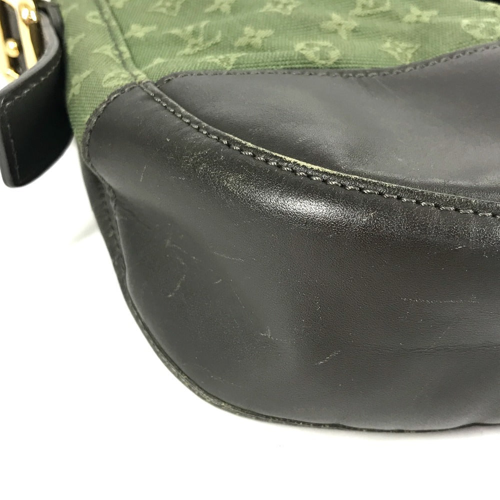 LOUIS VUITTON M92673 モノグラムミニ ベランジェール 斜め掛け カバン ポシェット フラップ ショルダーバッグ モノグラムミニキャンバス ユニセックス カーキ