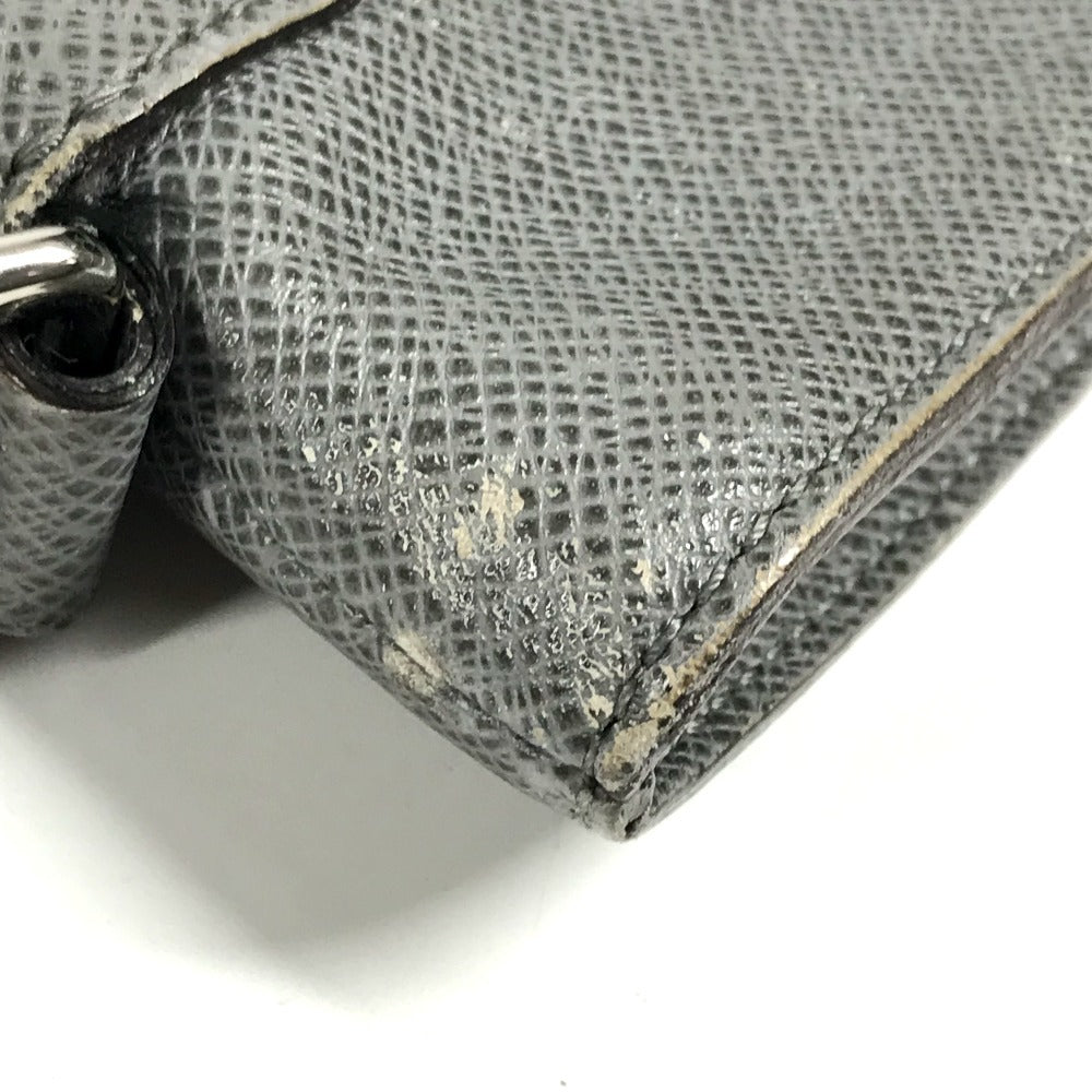 LOUIS VUITTON M32630 タイガ サシャ カバン 斜め掛け ポシェット ショルダーバッグ タイガレザー メンズ グラシエ グレー