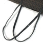FENDI 8BH025 vintage Zucchino Logo Bag Tote Bag shawl Shoulder Bag Leather/Canvas Brown Used