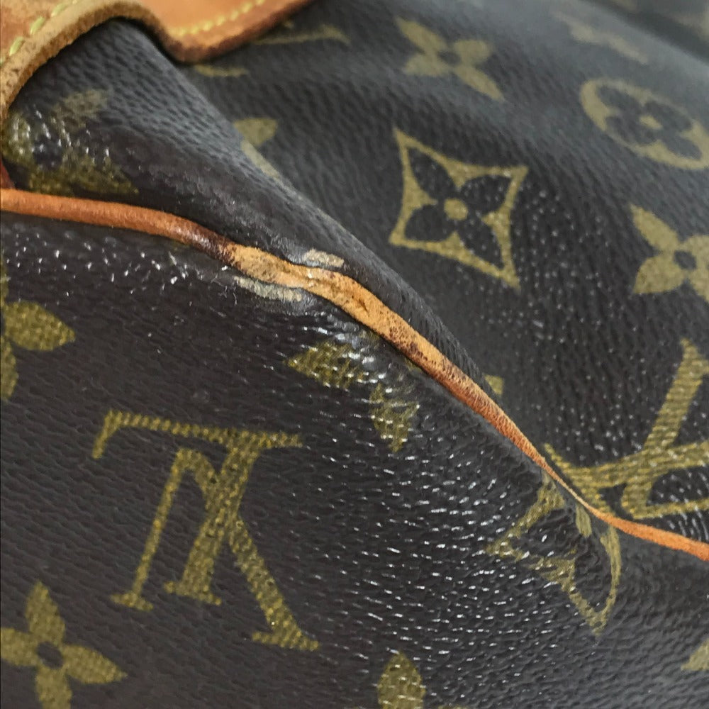LOUIS VUITTON M51108 Monogram Sac Shopping Bag Shoulder Bag Tote Bag Shoulder Bag MonogramCanvas Brown Used