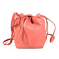 LOEWE Anagram logo Bag Crossbody Pochette Shoulder Bag Nappa leather Red Pink Based Used