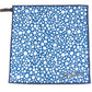 LOUIS VUITTON M78365 LVxYK Set of Three Bandanas - Infinity Dot Scarf Only one Scarf cotton blue Used