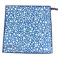 LOUIS VUITTON M78365 LVxYK Set of Three Bandanas - Infinity Dot Scarf Only one Scarf cotton blue Used