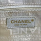 CHANEL CC CC Mark logo marshmallow Tote Bag Bicolor Hand Bag Canvas pink/White Used