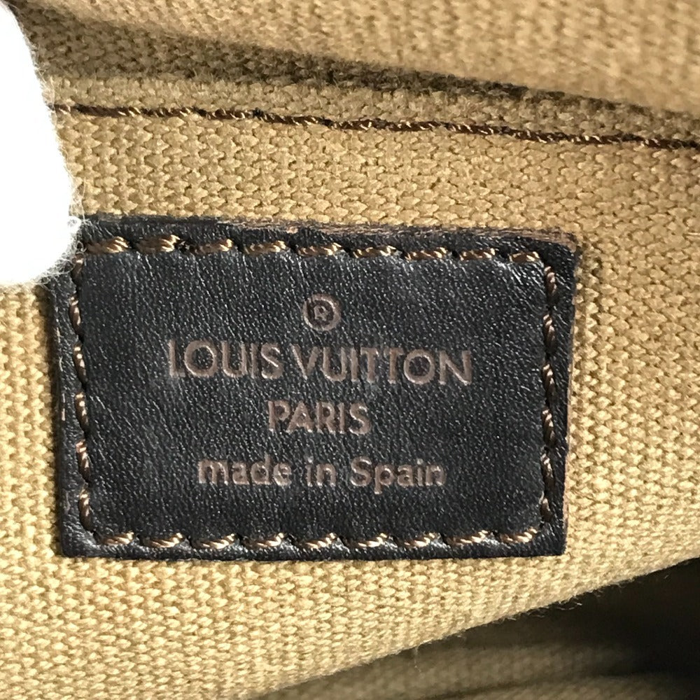 LOUIS VUITTON M92535 Utah Sui Bags, Belt Bags, Waist Pouches body bag Utah leather Cafe Brown Used