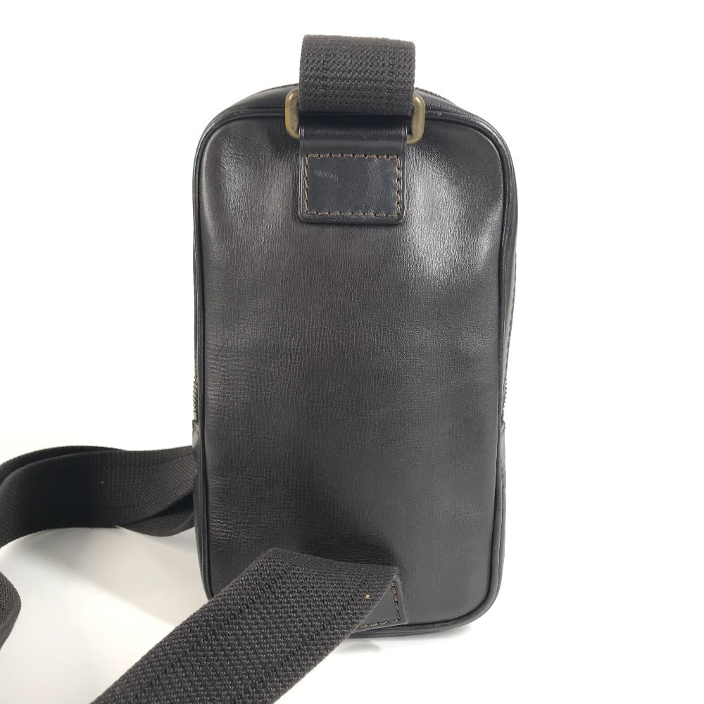 LOUIS VUITTON M92535 Utah Sui Bags, Belt Bags, Waist Pouches body bag Utah leather Cafe Brown Used