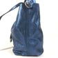 TIFFANY&Co. metallic Logo pouch included Bag Tote Bag Hand Bag Leather blue Used