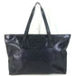 GUCCI 211137 GG IMPRIME logo Bag Shoulder Bag Tote Bag Shoulder Bag GG implementation / Leather Metallic blue Used