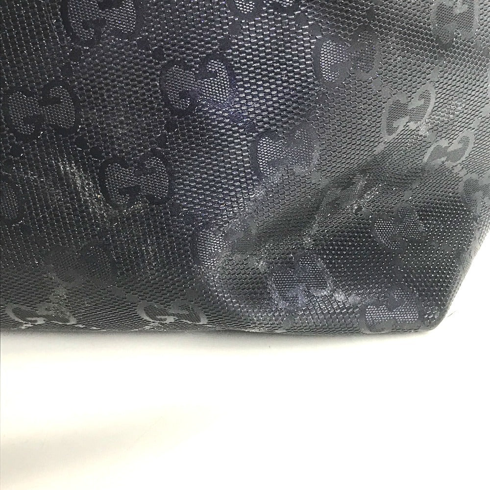 GUCCI 211137 GG IMPRIME logo Bag Shoulder Bag Tote Bag Shoulder Bag GG implementation / Leather Metallic blue Used