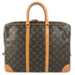 LOUIS VUITTON M40226 Monogram Porto Document Voyage PDV Briefcase, Handbag, Document Bag Business bag MonogramCanvas Brown Used