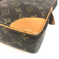 LOUIS VUITTON M40226 Monogram Porto Document Voyage PDV Briefcase, Handbag, Document Bag Business bag MonogramCanvas Brown Used
