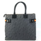 Dior Flight line Trotter Logo Denim Bag Tote Bag Shoulder Bag Hand Bag Leather/Canvas blue/Orange Used