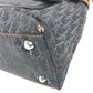 Dior Flight line Trotter Logo Denim Bag Tote Bag Shoulder Bag Hand Bag Leather/Canvas blue/Orange Used