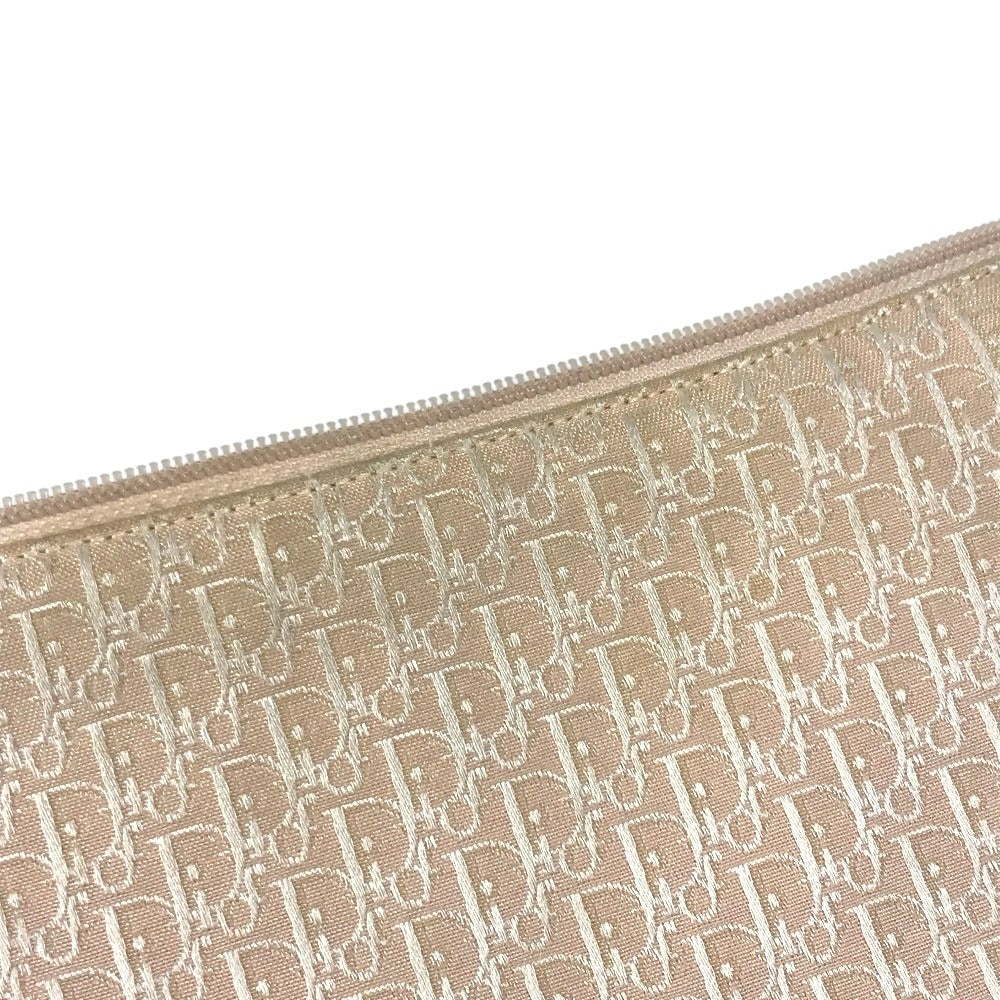 Dior Trotter logo Bag Crossbody Shoulder Bag Canvas/Leather pink/White Used