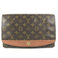 LOUIS VUITTON M51797 Monogram Bordeaux Clutch bag Vintage bag with flap Clutch bag MonogramCanvas Brown Used