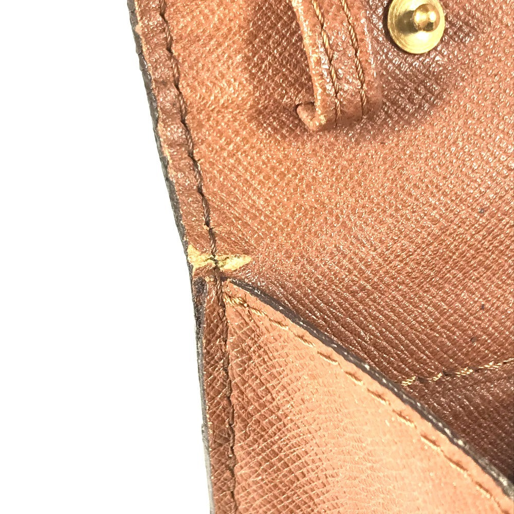 LOUIS VUITTON M51797 Monogram Bordeaux Clutch bag Vintage bag with flap Clutch bag MonogramCanvas Brown Used