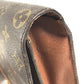 LOUIS VUITTON M51797 Monogram Bordeaux Clutch bag Vintage bag with flap Clutch bag MonogramCanvas Brown Used
