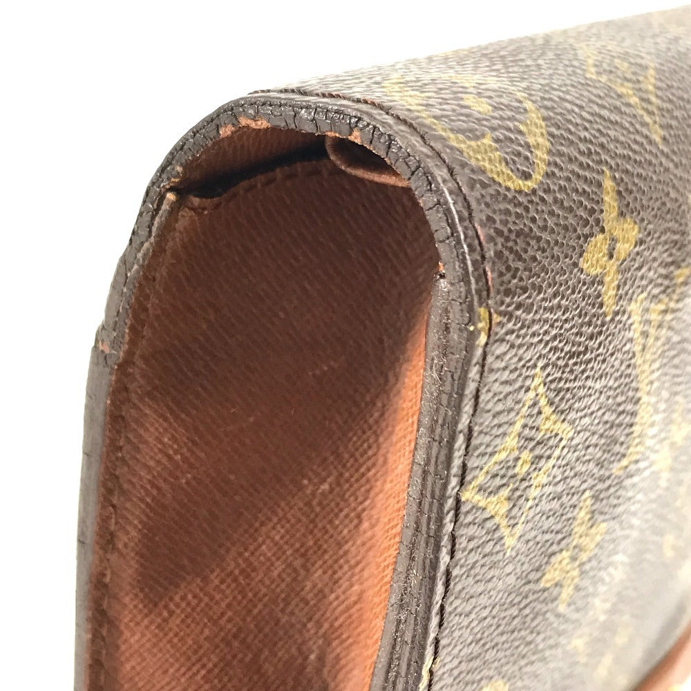 LOUIS VUITTON M51797 Monogram Bordeaux Clutch bag Vintage bag with flap Clutch bag MonogramCanvas Brown Used