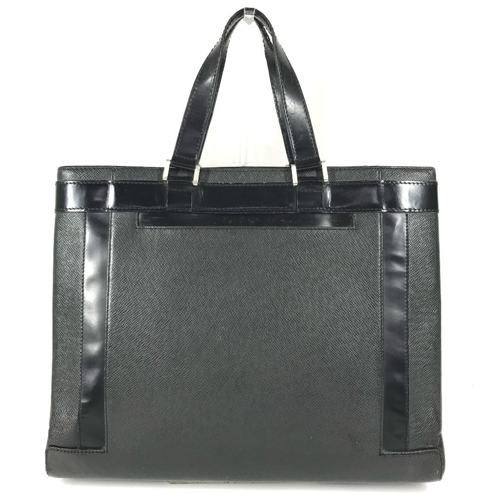 LOUIS VUITTON M31022 Taiga Kasbeck PM Kasbeck PM Bag Tote Bag Business bag Hand Bag Taiga Leather Ardoise Black Used