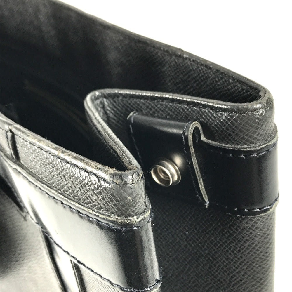 LOUIS VUITTON M31022 Taiga Kasbeck PM Kasbeck PM Bag Tote Bag Business bag Hand Bag Taiga Leather Ardoise Black Used