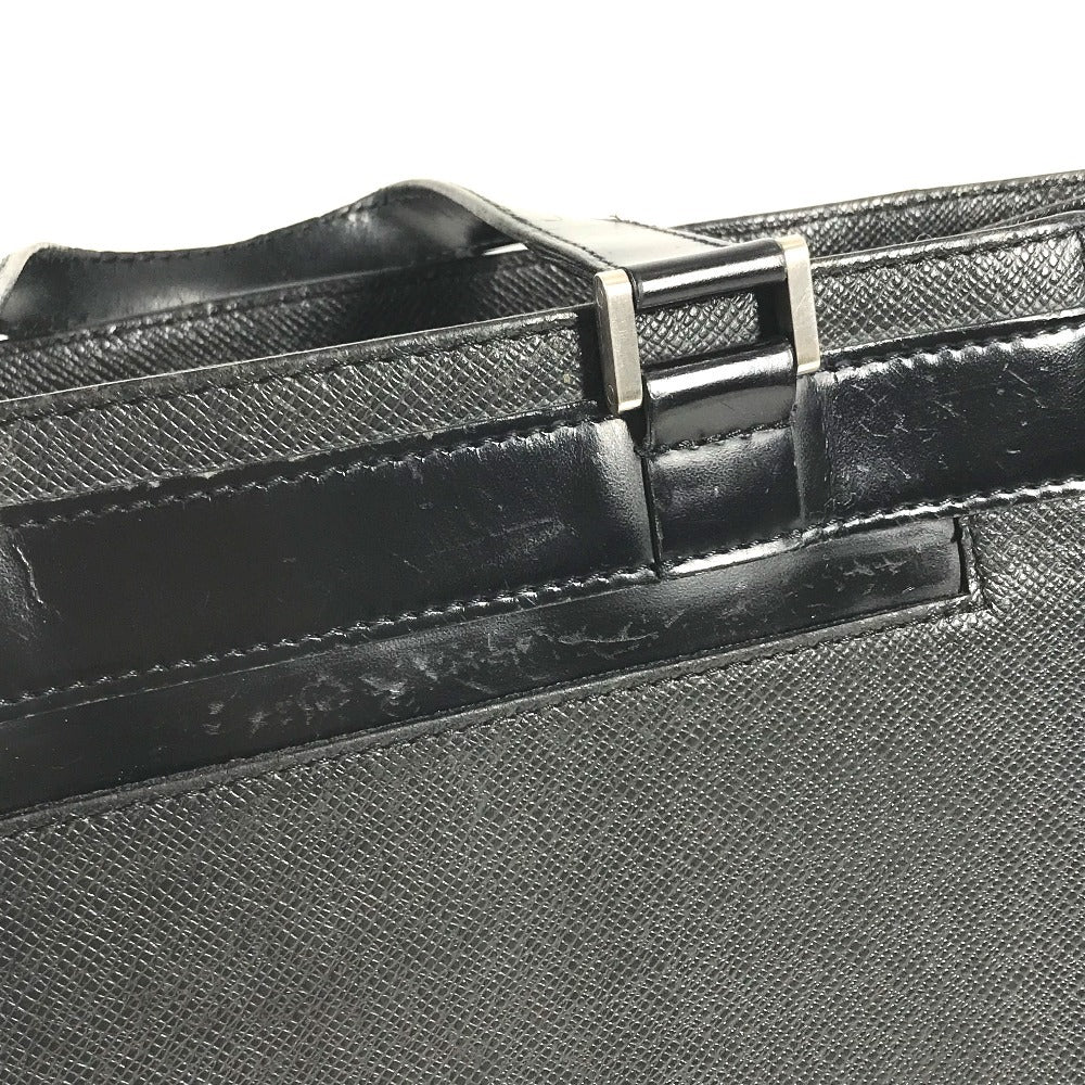 LOUIS VUITTON M31022 Taiga Kasbeck PM Kasbeck PM Bag Tote Bag Business bag Hand Bag Taiga Leather Ardoise Black Used