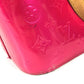 LOUIS VUITTON M91219 MonogramVernis Houston Bag Tote Bag Shoulder Bag Hand Bag MonogramVernisCanvas Fuchsia pink Used