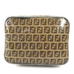 FENDI vintage Zucca logo Bag Shoulder Bag Hand Bag Shoulder Bag Coating canvas Beige Used
