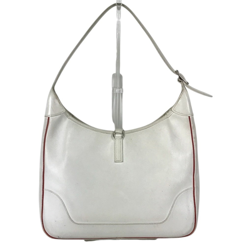 HERMES Bicolor Trim 31 Trim 31 Bag Shoulder Bag Tote Bag Shoulder Bag Leather White/Red Used
