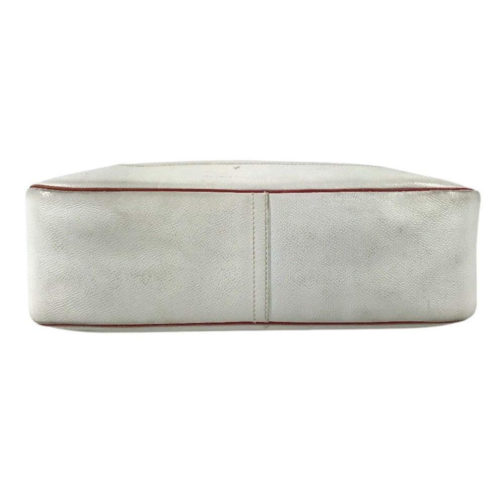 HERMES Bicolor Trim 31 Trim 31 Bag Shoulder Bag Tote Bag Shoulder Bag Leather White/Red Used