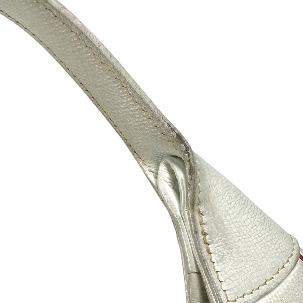 HERMES Bicolor Trim 31 Trim 31 Bag Shoulder Bag Tote Bag Shoulder Bag Leather White/Red Used