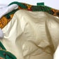 HERMES vintage Bird pattern Shoulder bag Drawstring bag Shoulder Bag cotton Green/yellow Used