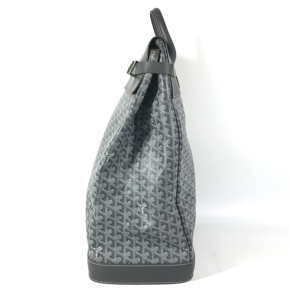 GOYARD Steamer Bag, Tote Bag, Handbag, Travel Bag Duffle Bag PVC/Leather gray Used