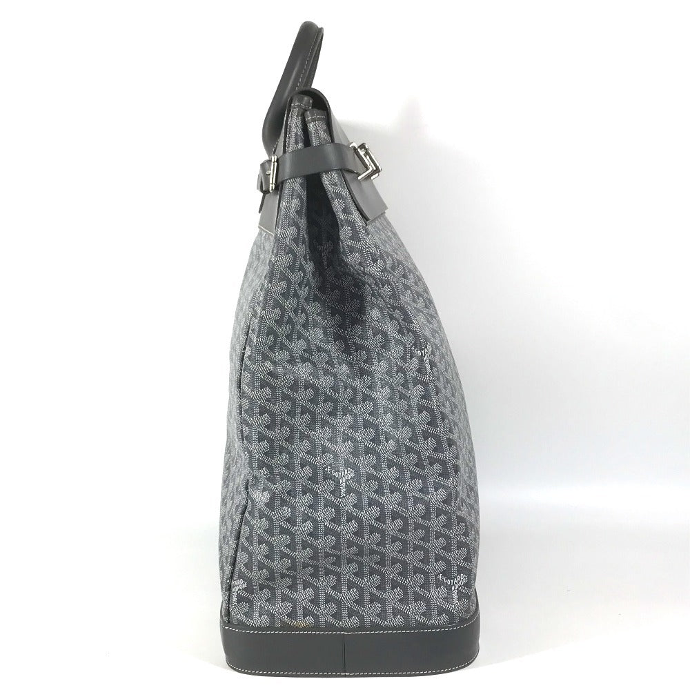 GOYARD Steamer Bag, Tote Bag, Handbag, Travel Bag Duffle Bag PVC/Leather gray Used