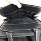 PRADA triangle logo triangle logo plate Handbag (vertical) Business bag saffiano leather blue Used