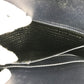 PRADA triangle logo triangle logo plate Handbag (vertical) Business bag saffiano leather blue Used