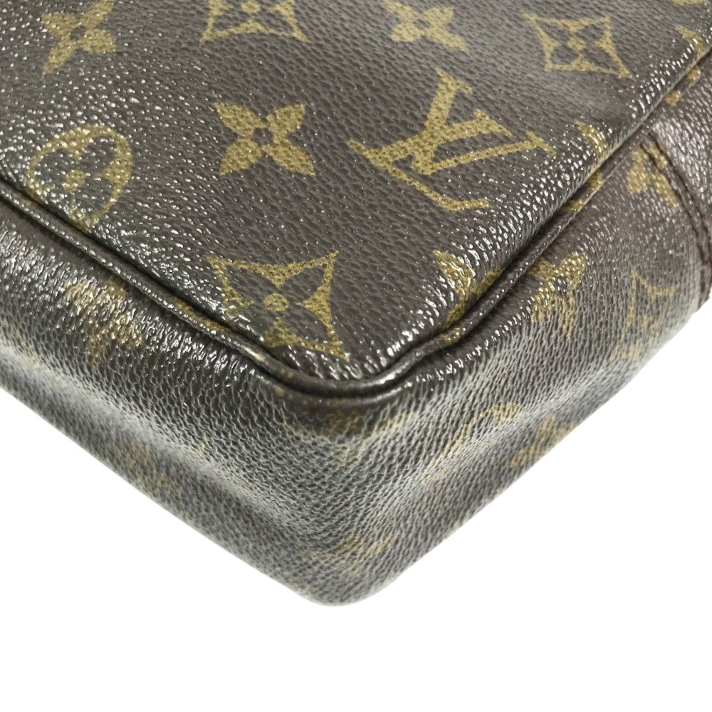 LOUIS VUITTON M47522 Monogram Trousse Toilette 28 Trousse Toilette 28 Cosmetics Pouch Clutch Bag Cosmetics Pouch MonogramCanvas Brown Used