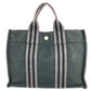 HERMES Fourre ToutPM Fourre Tout PM Tote Bag Hand Bag cotton Black/gray Used