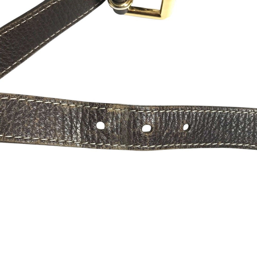 LOUIS VUITTON M95619 Monogram Mini-Lin Manon MM Manon MM Shoulder Shoulder Bag Monogram Mini-LinCanvas Brown Used