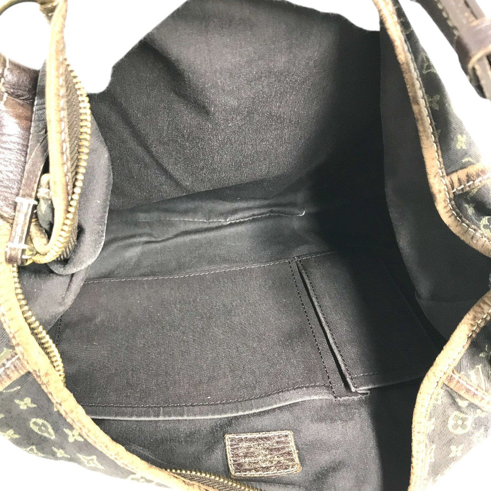 LOUIS VUITTON M95619 Monogram Mini-Lin Manon MM Manon MM Shoulder Shoulder Bag Monogram Mini-LinCanvas Brown Used