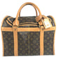 LOUIS VUITTON M41924 Monogram pet carry Sac Chasseur Carry bag for small dogs Hand Bag Duffle Bag MonogramCanvas Brown Used