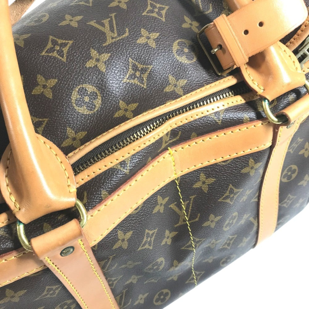 LOUIS VUITTON M41924 Monogram pet carry Sac Chasseur Carry bag for small dogs Hand Bag Duffle Bag MonogramCanvas Brown Used