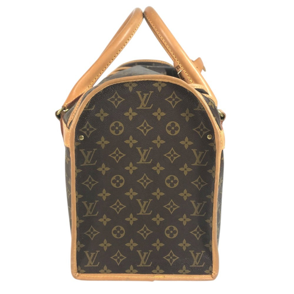 LOUIS VUITTON M41924 Monogram pet carry Sac Chasseur Carry bag for small dogs Hand Bag Duffle Bag MonogramCanvas Brown Used