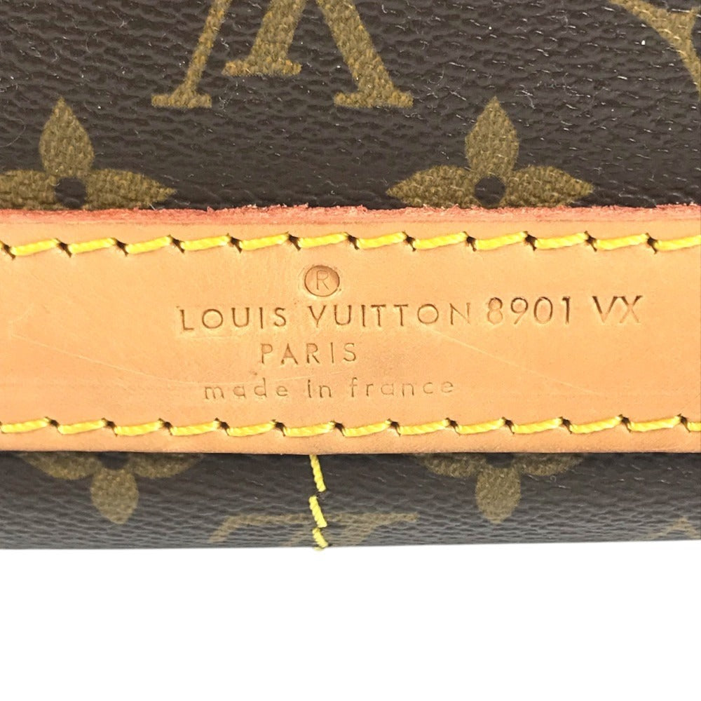 LOUIS VUITTON M41924 Monogram pet carry Sac Chasseur Carry bag for small dogs Hand Bag Duffle Bag MonogramCanvas Brown Used